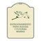 Signmission Estacionamento Para Nuevas Y Futuras Mamas Heavy-Gauge Aluminum Sign, 24" x 18", TG-1824-24091 A-DES-TG-1824-24091 - alternate 1